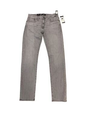 Mavi Jake Slim Leg Jeans 33x36 Light Grey Brushed Williamsburg Stretch NWT